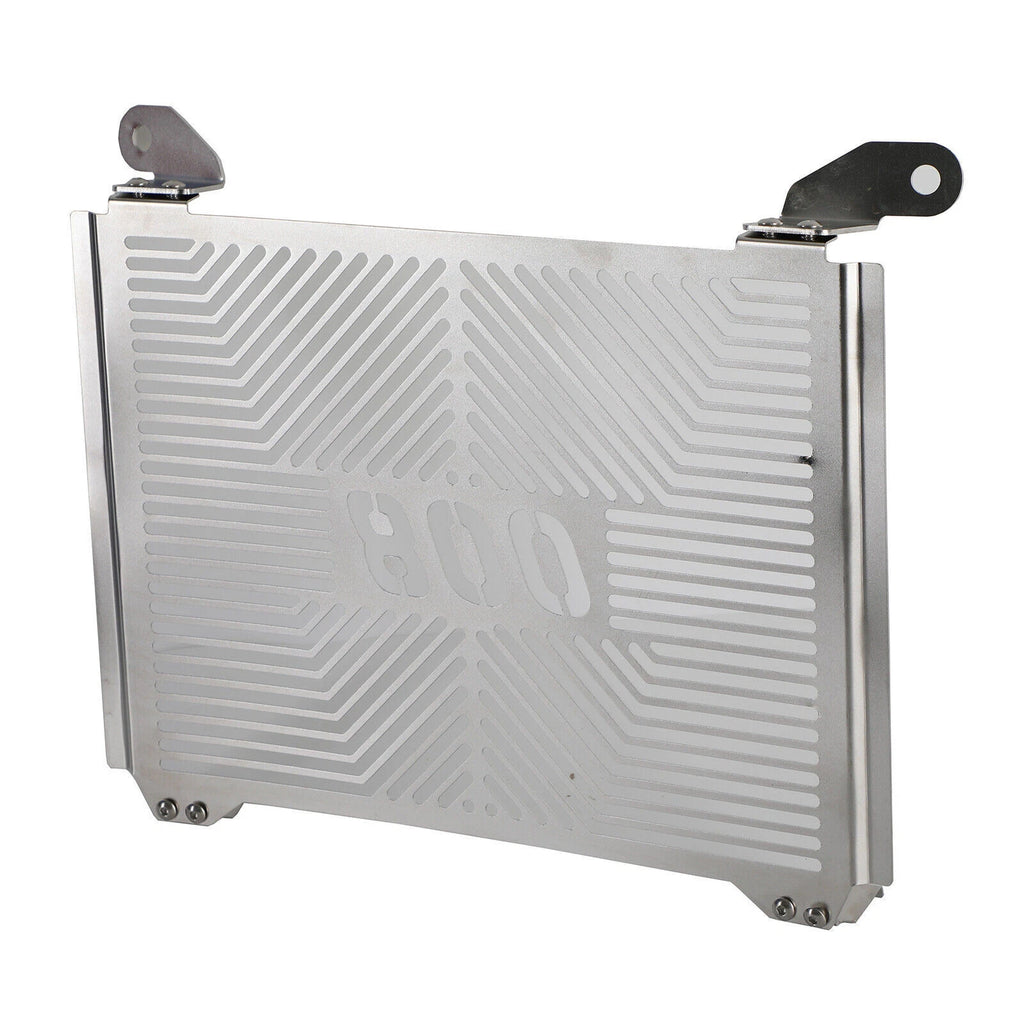 Radiator Guard Cover for Cfmoto 800MT (2021–2022) - Metal Silver