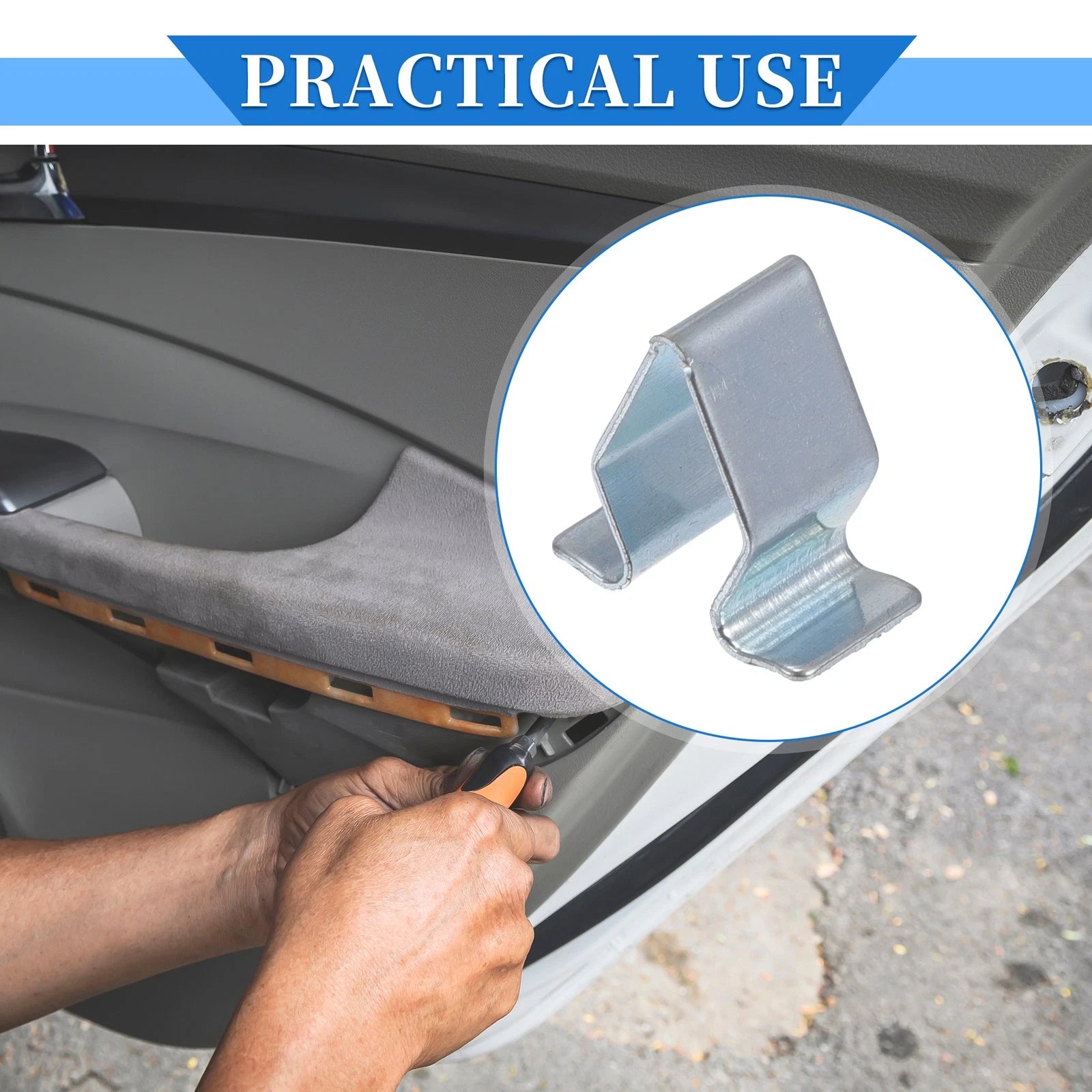 20 Pc B-Pillar Trim Panel Clips Replacement for Volkswagen Atlas (2018–2023) Metal