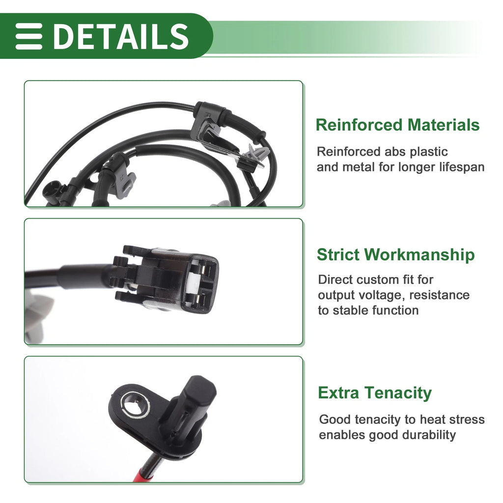 ABS Wheel Speed Sensor No. 95671C5000 for Kia Sorento (2015–2023)