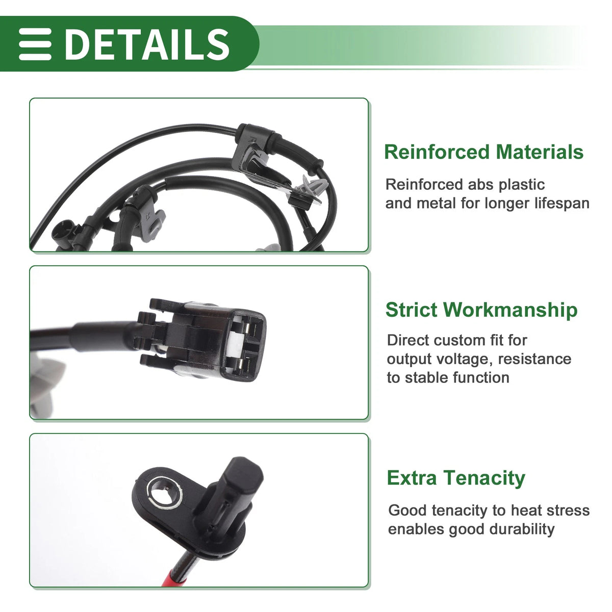 ABS Wheel Speed Sensor No. 95671C5000 for Kia Sorento (2015–2023)