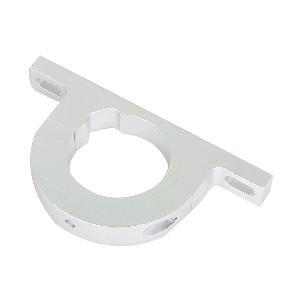 Steering Column Keyed No Drop Mount for GM Ford (Universal, 2" Column, Silver)