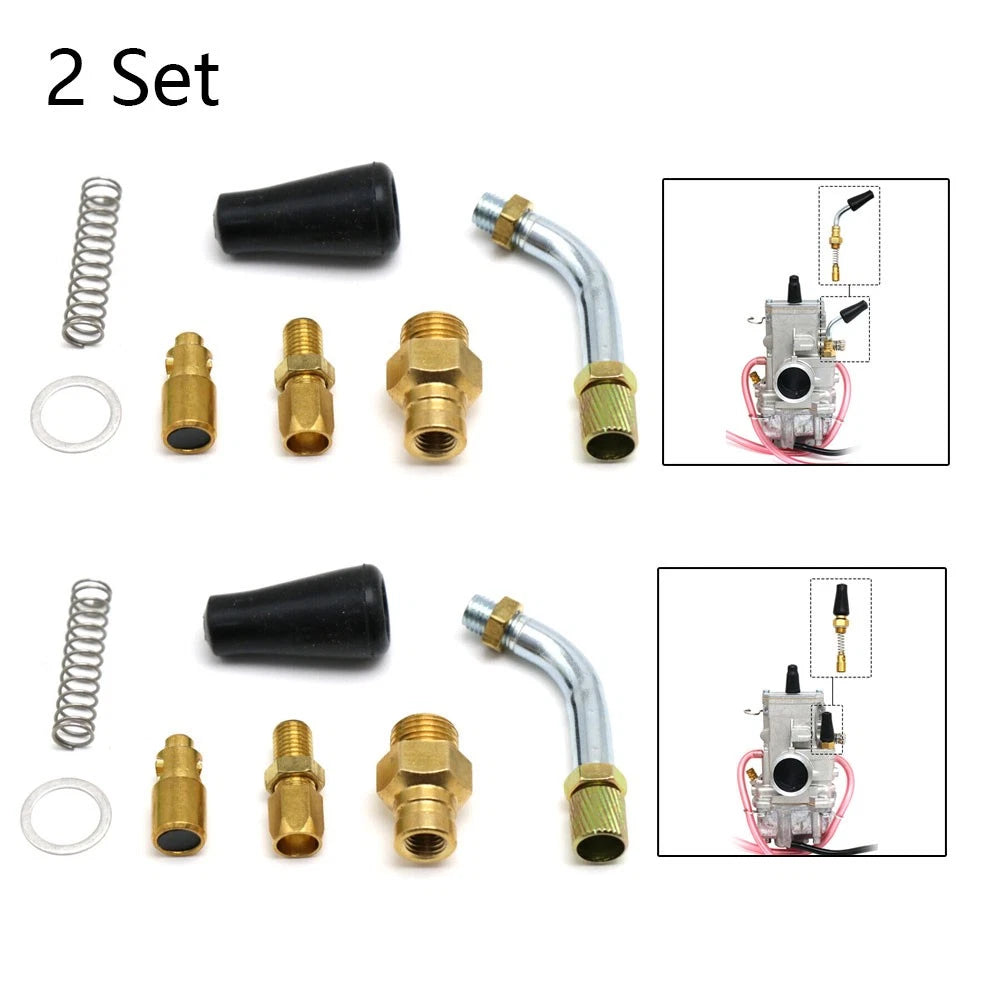 2X Carburetor Cable Choke Starter Plunger Kit for Mikuni TM/VM MK-413