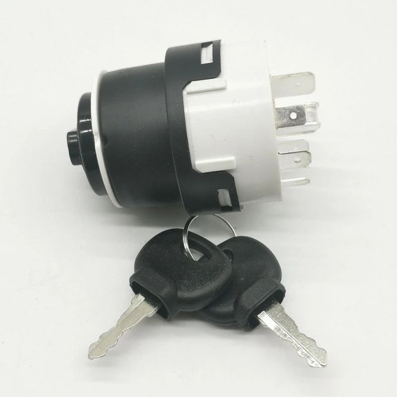 Ignition Switch with 2 Keys 701/80184 for JCB Backhoe Loader