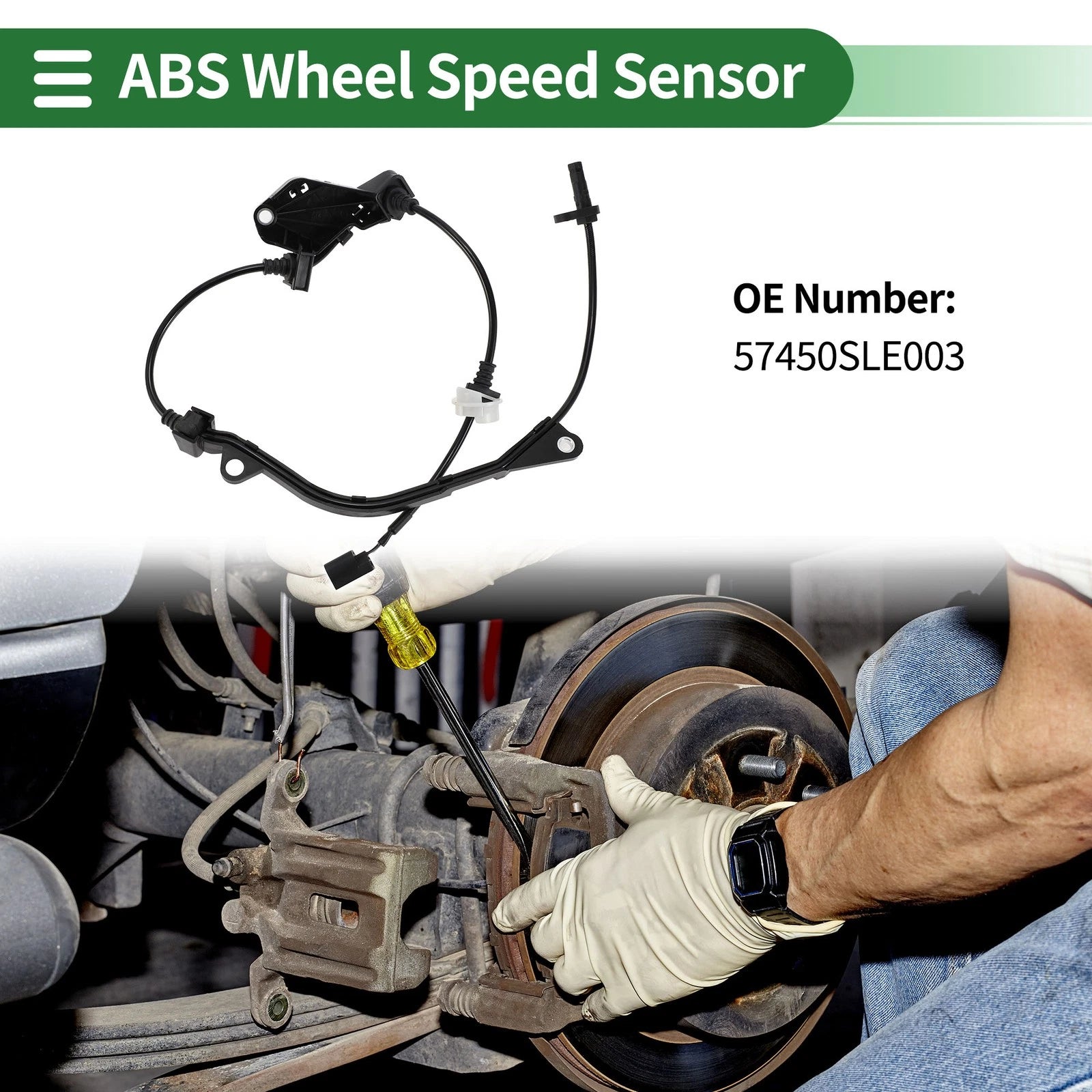 ABS Wheel Speed Sensor Replacement for Honda Odyssey RB3 (2009–2012)