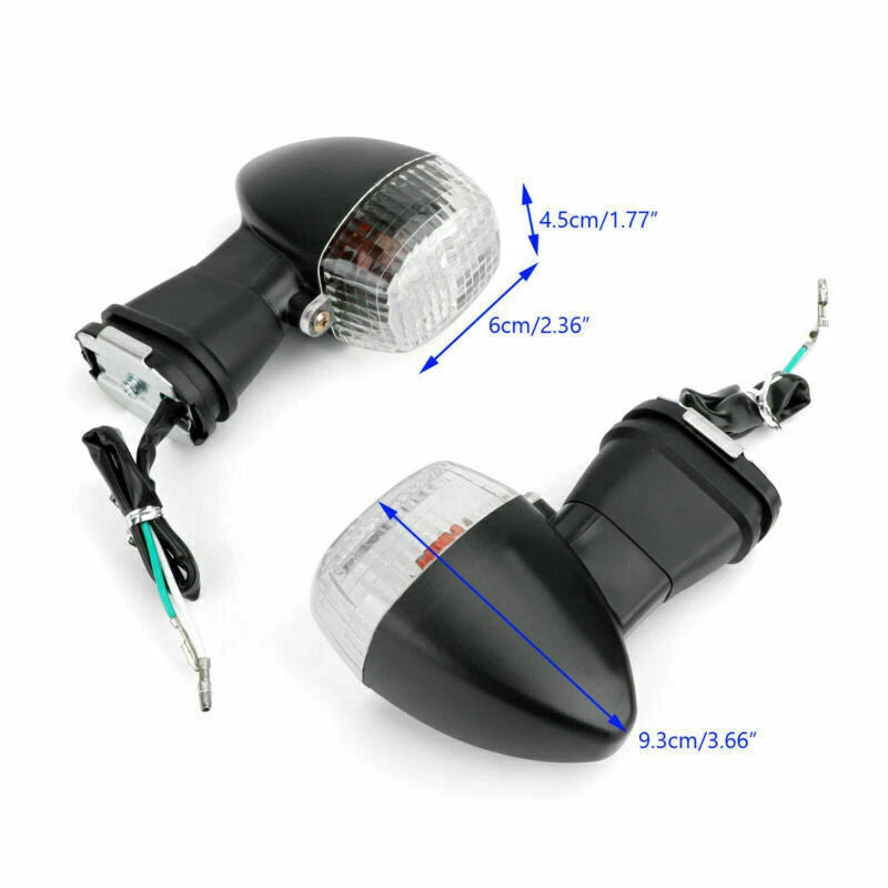 Front Turn Signal for Kawasaki ZX-6R 7R 12R EX 500R Ninja GPZ ZR-X ZX-R (T9)