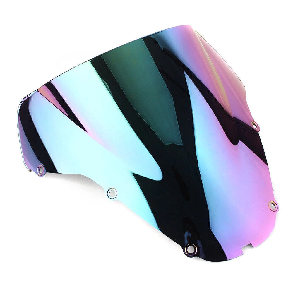 Double Bubble Windshield for Honda CBR929RR (2000–2002) Deep-Iridium