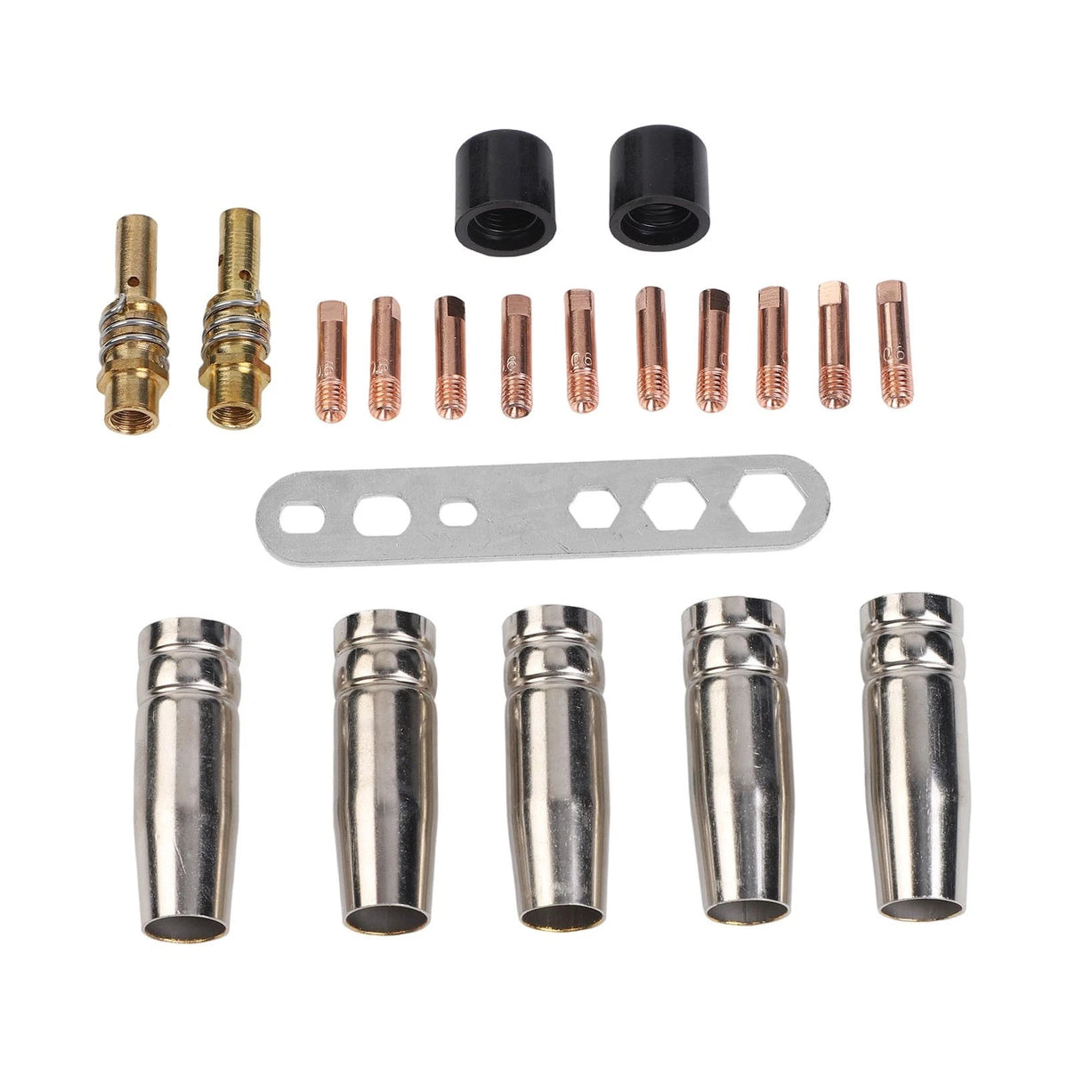 22PCS MIG MAG Welding Accessory Set for 0.6mm Tips