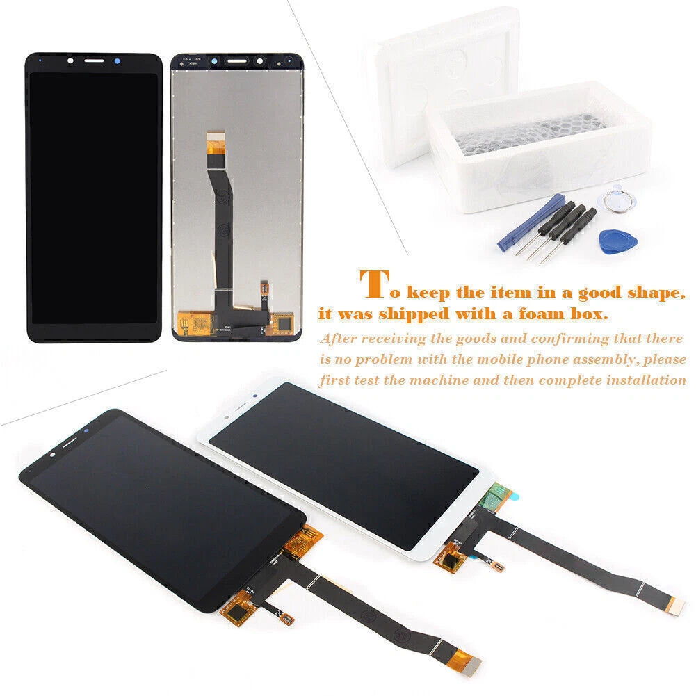LCD Display Touch Screen Digitizer Assembly for Xiaomi Redmi 6 6A (2017–2018)