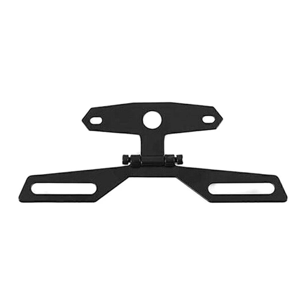 Folding Motorcycle License Plate Bracket for ATV Dirt Bike (Dual)
