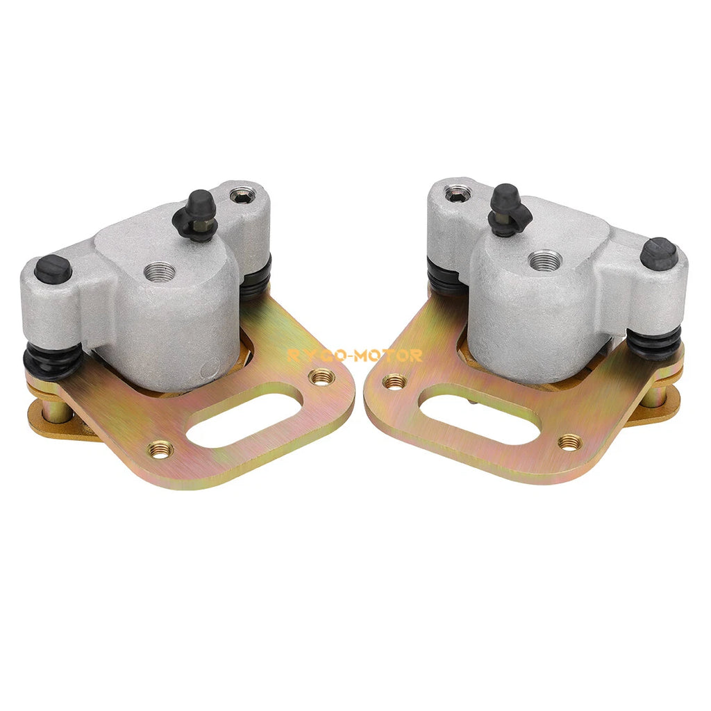 Front Brake Calipers & Pads for Polaris Trail Boss 350L, Xplorer 400, 500 (1995–2005)
