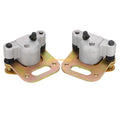 Front Brake Calipers & Pads for Polaris Trail Boss 350L, Xplorer 400, 500 (1995–2005)