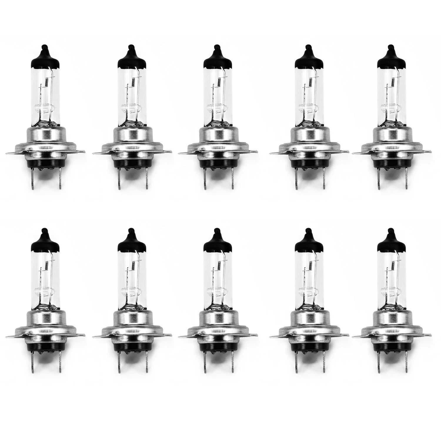 10Pcs H7 Halogen Headlights for Car (12V DC)