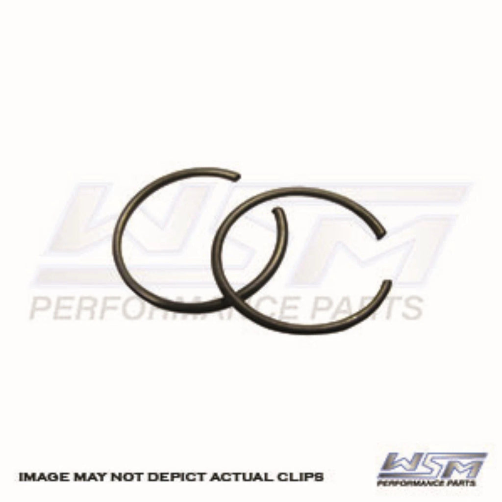 WSM Piston Clips for Honda, Husqvarna, Kawasaki, KTM, Yamaha (115, 225) 400-317