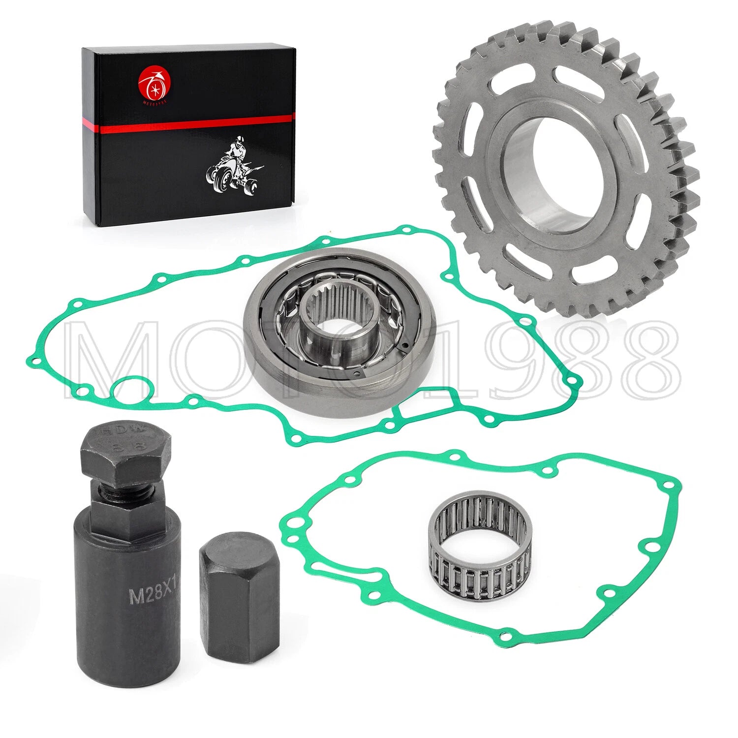 Starter Clutch Kit & Flywheel Puller for Honda TRX450ER (2006–2014)