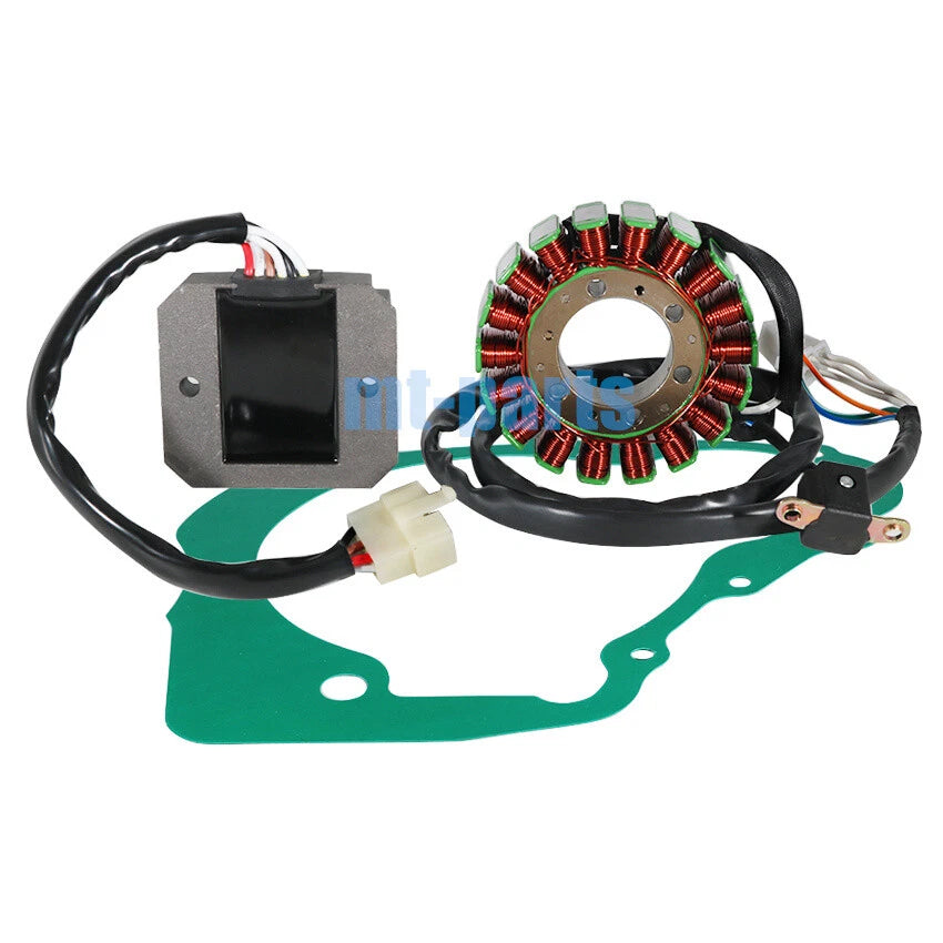 Magneto Stator, Regulator Rectifier, Gasket for Yamaha SRV250 (1992–1993)