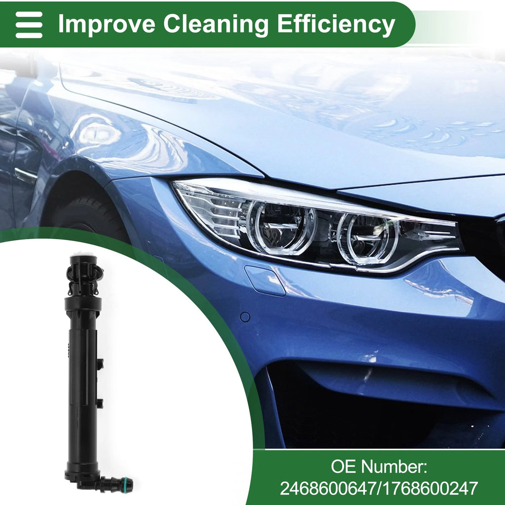 Front Passenger Side Headlight Washer Nozzle Replacement for Mercedes-Benz C-Class (2007–2014)