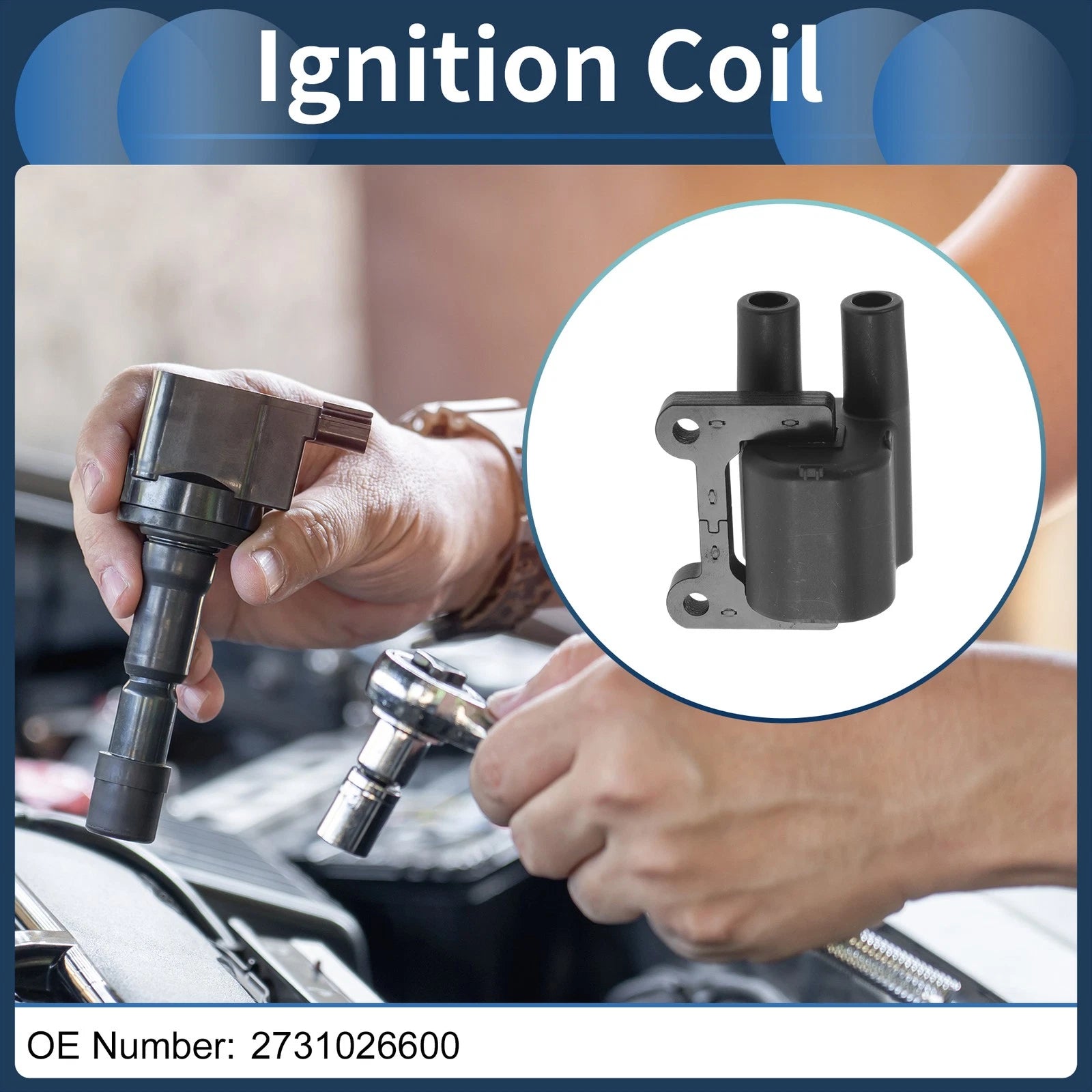 Ignition Coil Pack No. 2731026600 for Kia K2 (2012–2019)