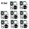 8X Carburetor Repair Rebuild Kit for Stihl FS45 FS46 FS55 (Z010-001-K009, RB-274)