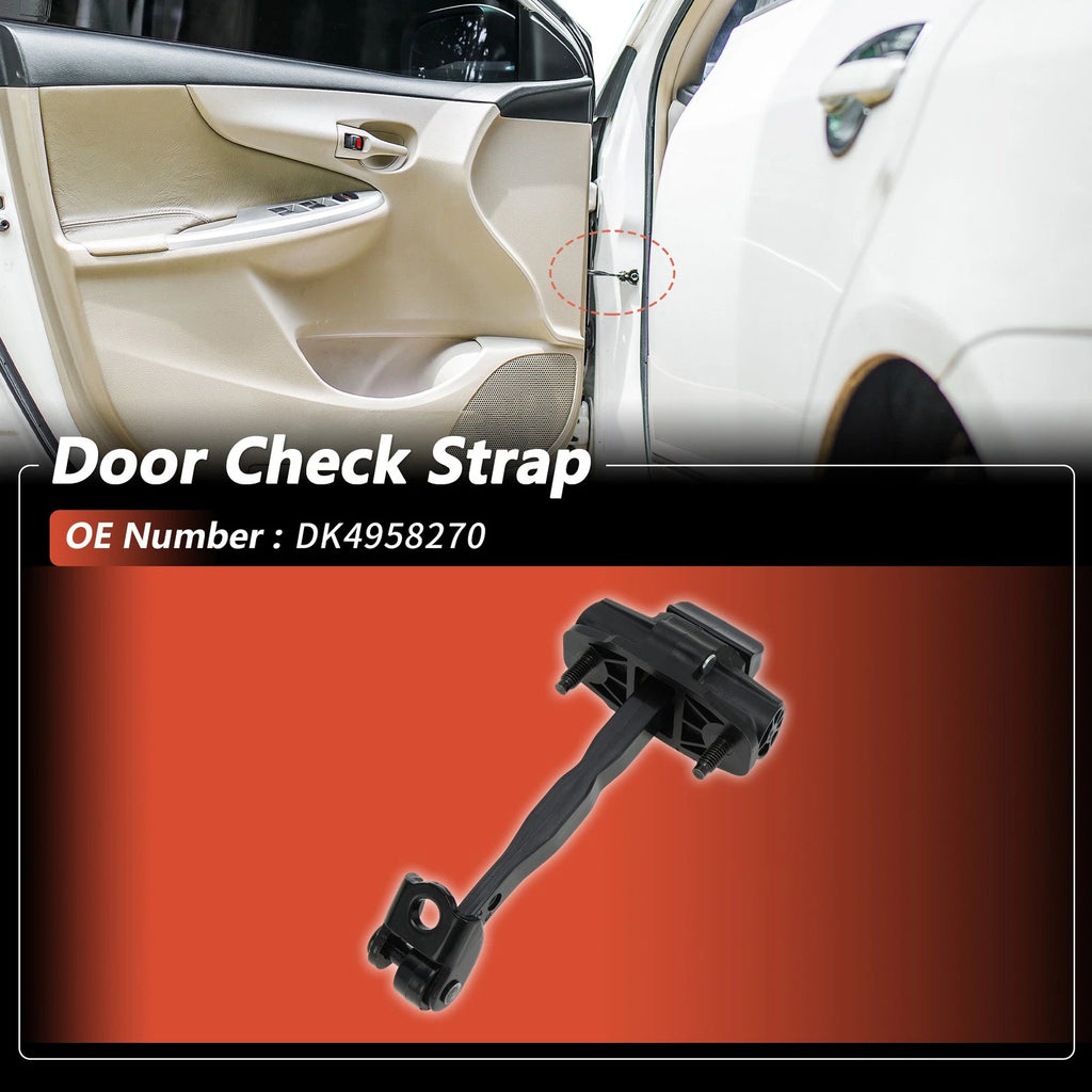 Door Check Strap Front Left Right Replacement for Ford Fiesta (2009–2019)