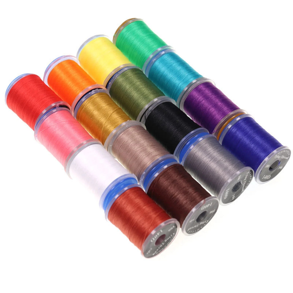 Fly Tying Thread Kit for Dry Wet Flies 140D 6#-14#