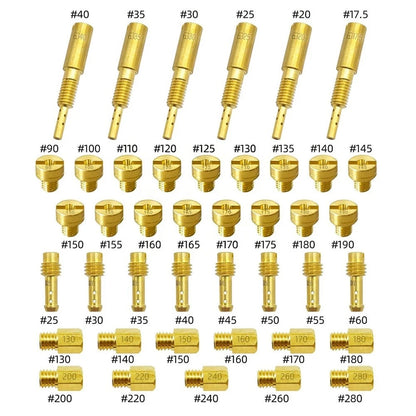 Carburetor Main Fuel Injector Nozzle Kit for Mikuni VM HSR HS40 (All Years)