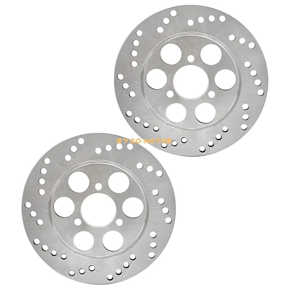 2X Front Brake Disc Rotors for Honda ATC200X ATC250R (1983–1985) 43122-965-000