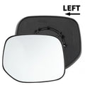 Left Side White Mirror Glass for Citroen Berlingo (1996–2008)