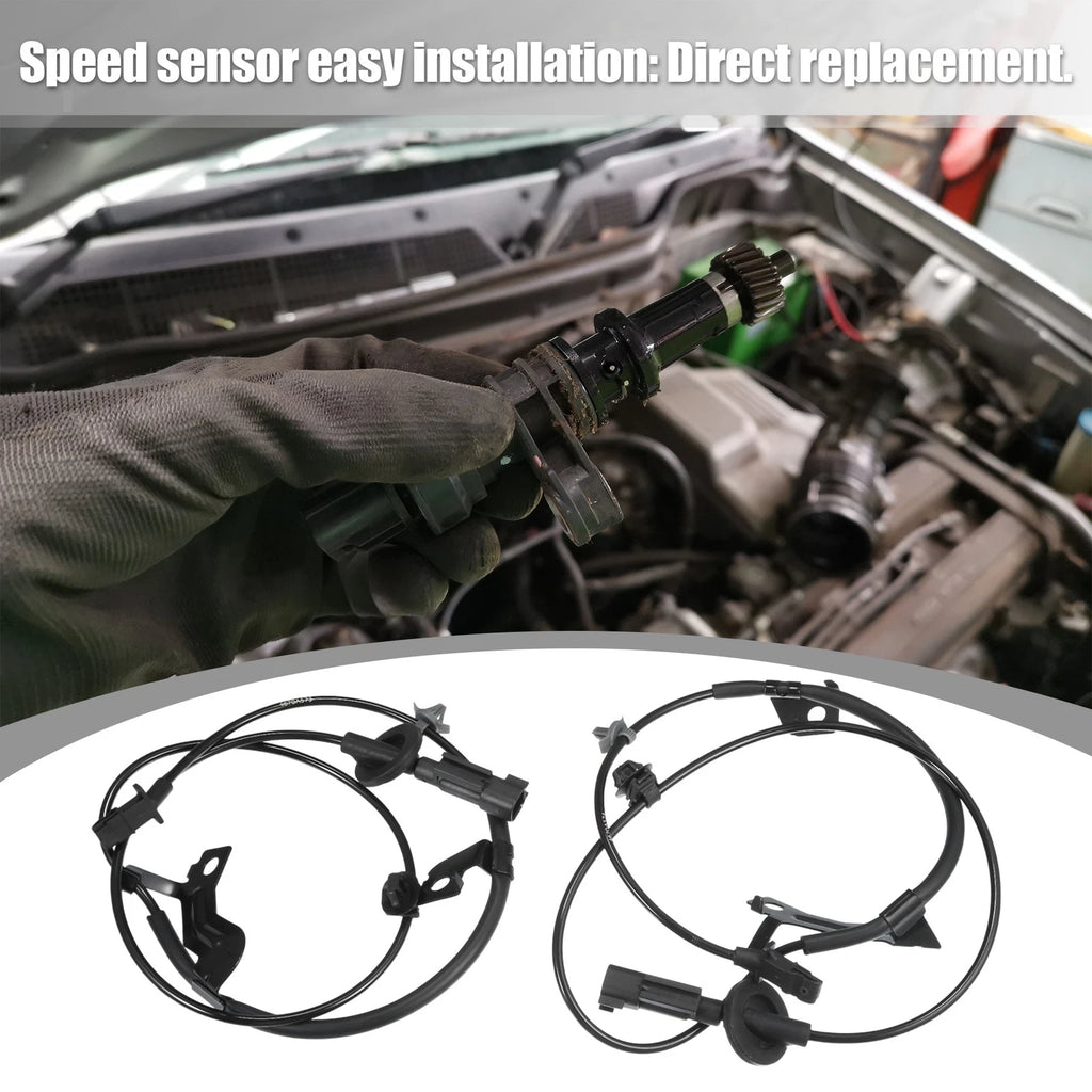 ABS Sensor Rear Left Right Pair Replacement for Mitsubishi ASX (2010–2024)
