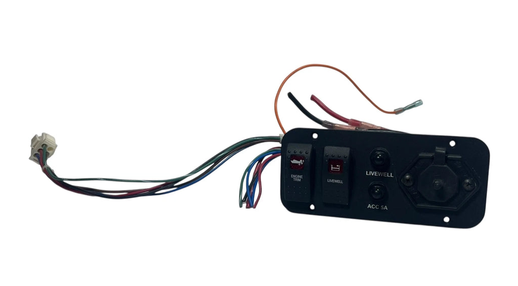 Switch Panel for Pacer Marine (6 3/4in x 3in)