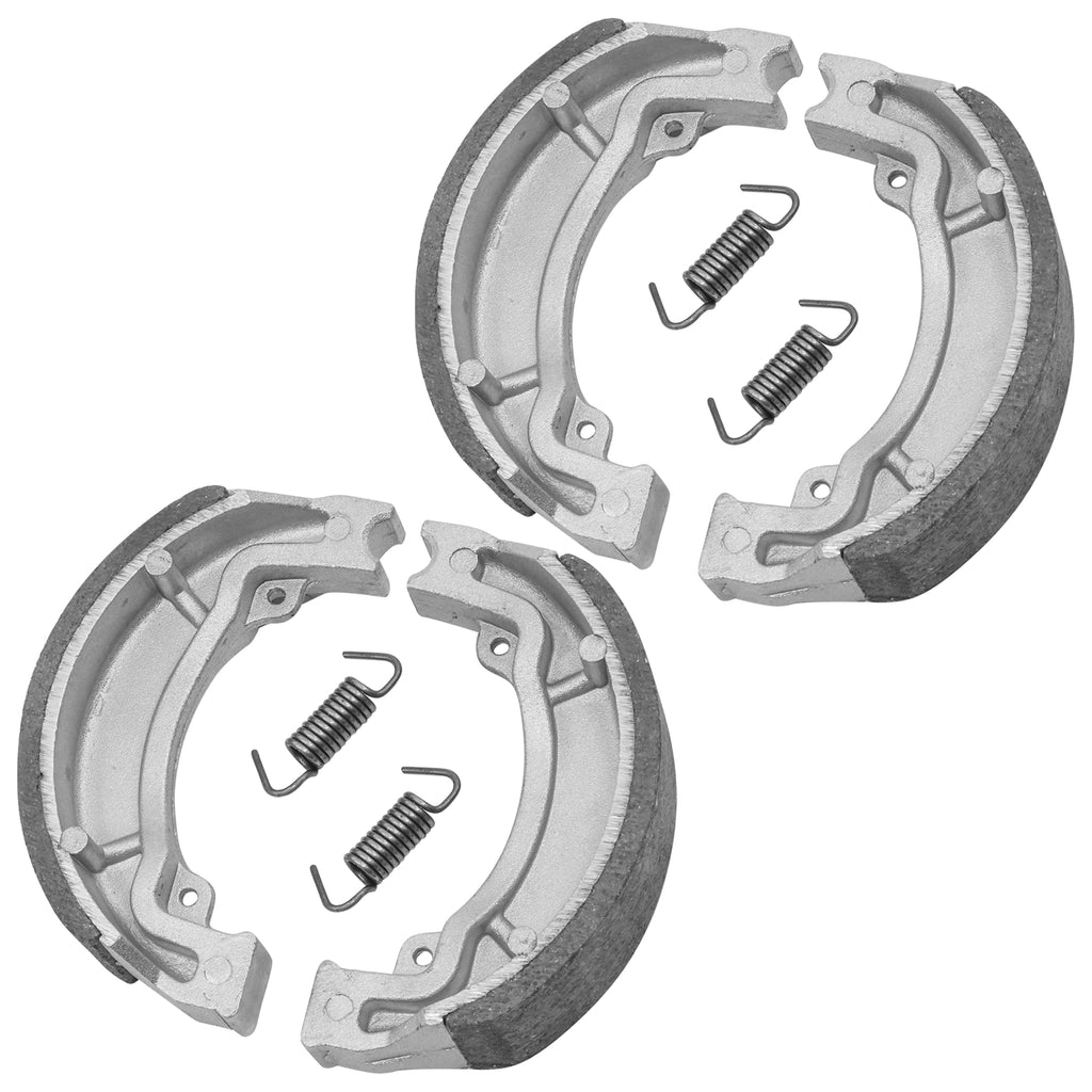 Front and Rear Brake Shoes Replacement for Kawasaki KD80 (1975–1987)