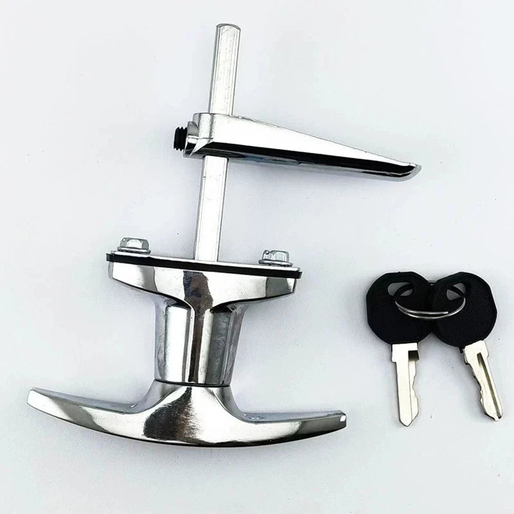 Camper Shell Lock T-Handle Locking Mechanism for Camping