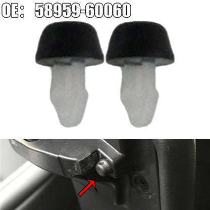 Set of 2 Rubber Pier Central for Toyota Prado LC120 Replacement