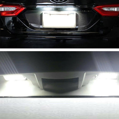 2X LED Rear License Plate Light Kit for Toyota Camry (2012–2016) 6000K