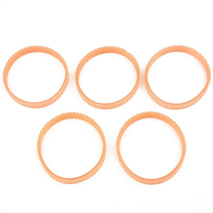 5Pcs Drive Belt for Planer (Heat Resistant, 9.6mm Width)