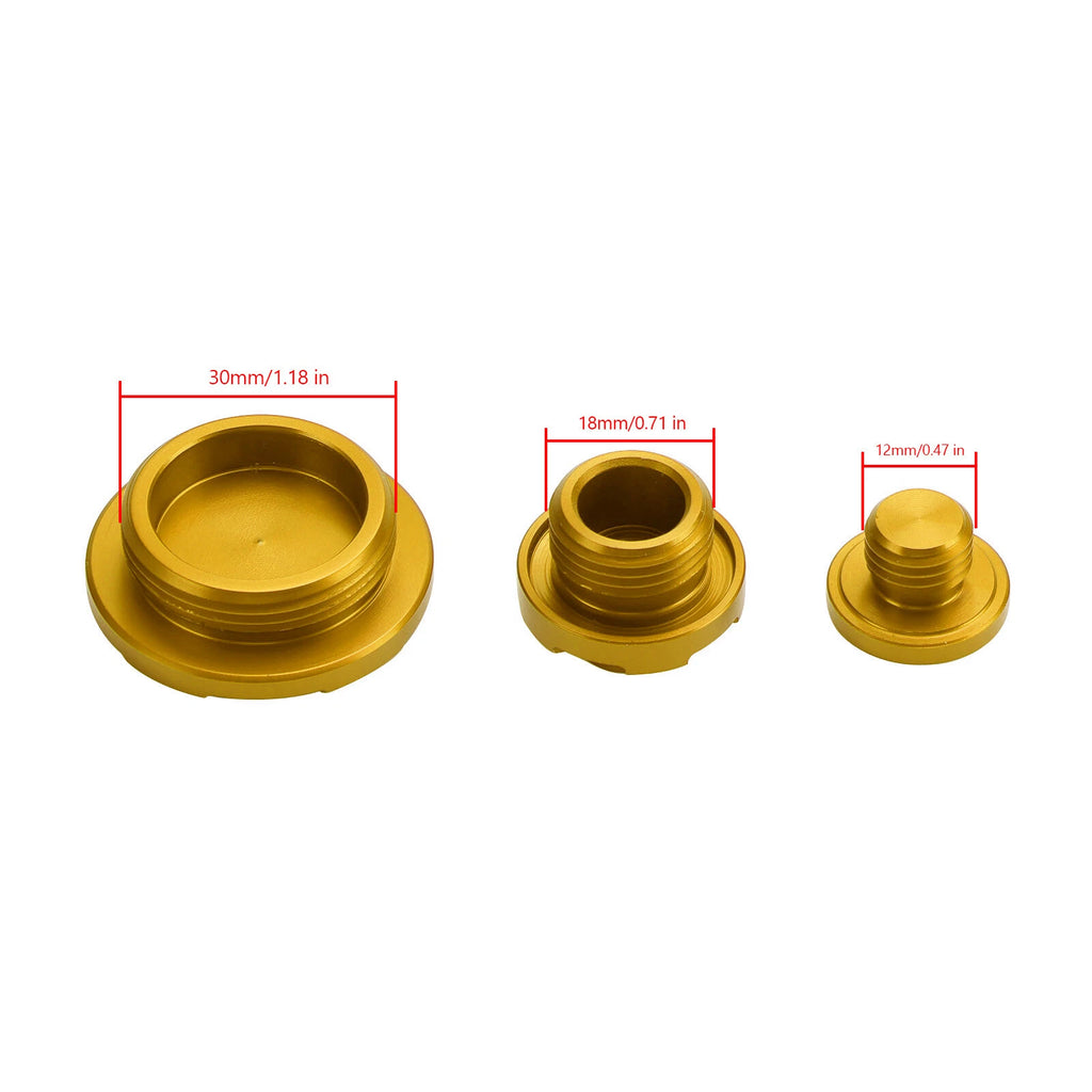 Crankcase Cover Oil Filler Plug Kit for Kawasaki KX250F/KX450F (2011–2018)