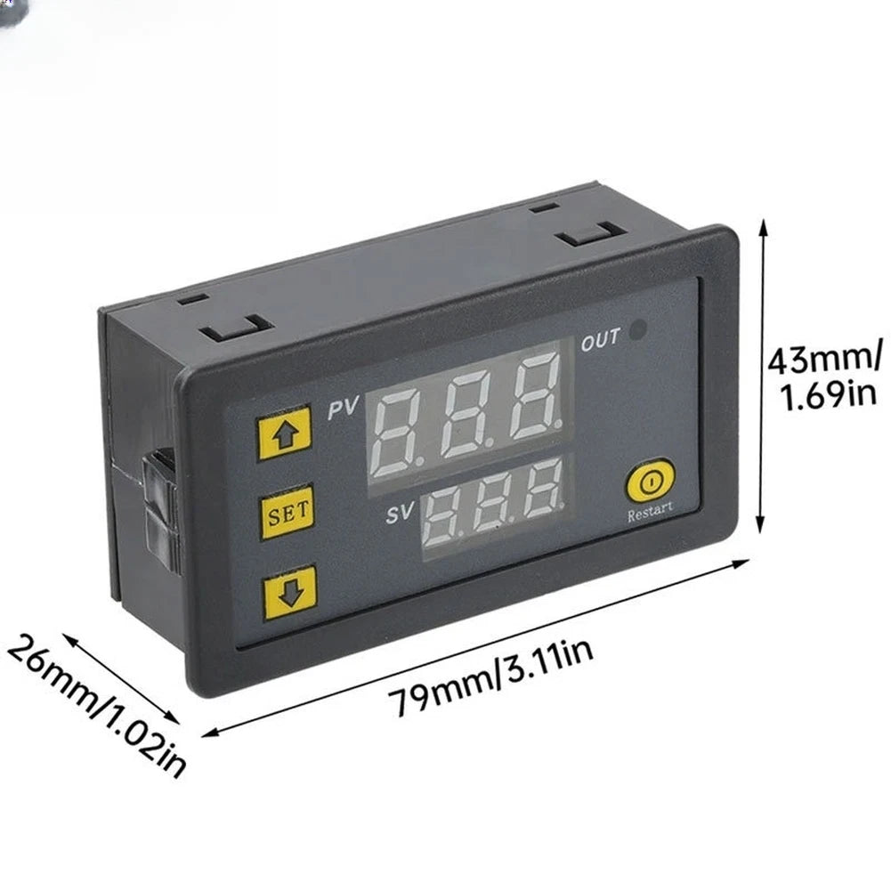 K Thermocouple Digital Temp Controller for Universal Applications (43mm x 79mm)