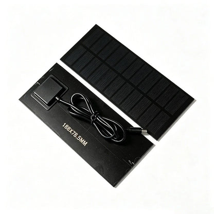 2.5W Solar Panel for Rechargeable Gear (3.7V 5V)