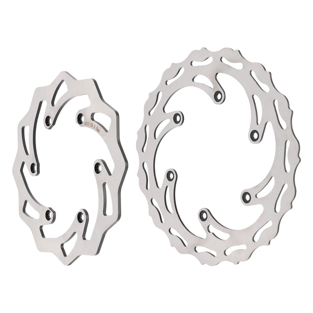 Brake Disc Set for KTM 125 150 200 250 300 350 400 450 520 EXC XC MX SX (2000–2023)