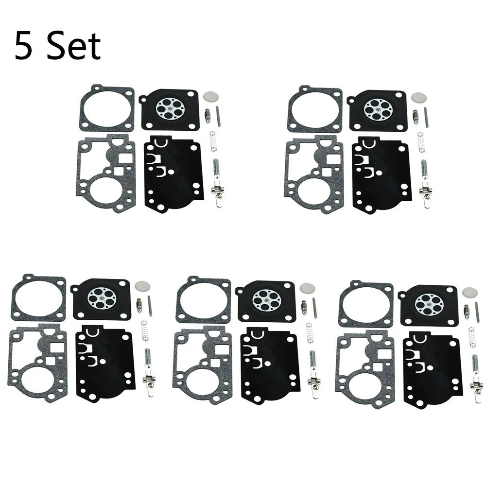 5X Carburetor Diaphragm Kit for Zama RB-156 C1U-W43 C1U-W45 Poulan BVM210VS