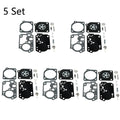 5X Carburetor Diaphragm Kit for Zama RB-156 C1U-W43 C1U-W45 Poulan BVM210VS