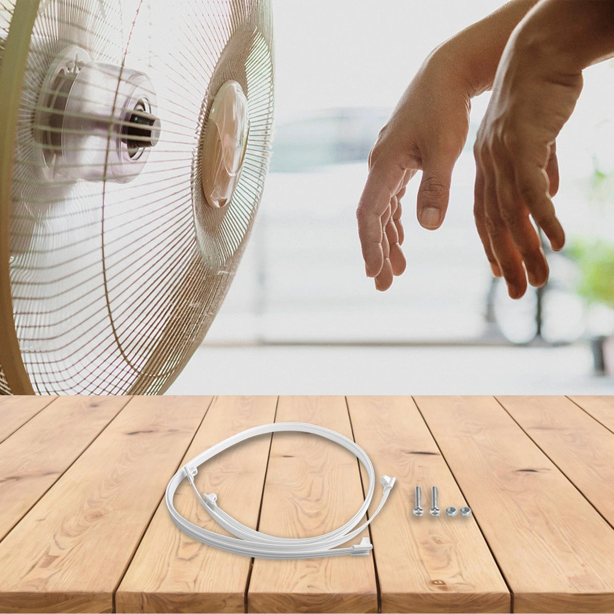 Premium Plastic Mesh Ring for Small 16 Inch Floor Fan (2010–2023)