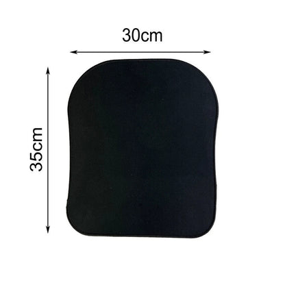 Black Rubber Protective Pad for Kitchen Countertop Appliance Stability