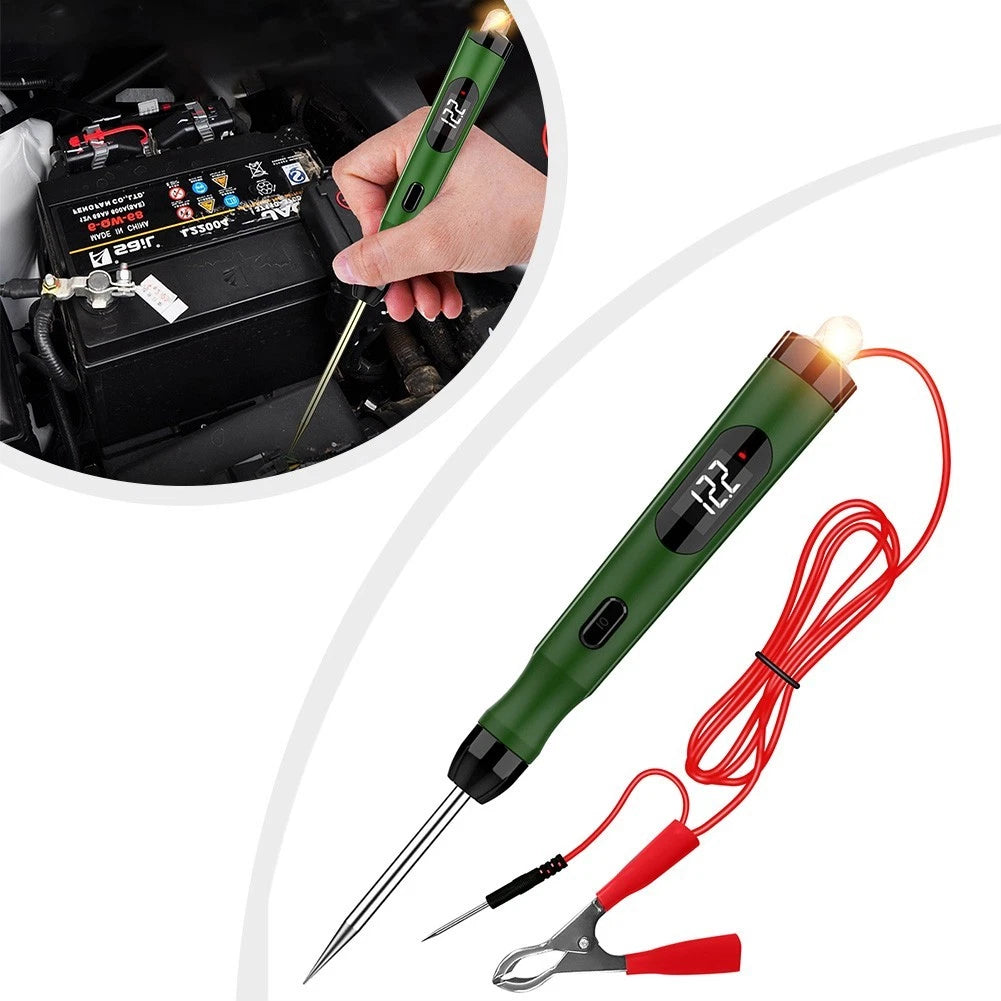 5V30V Digital Voltage Tester Pen for Cars (Automatic Polarity Check)