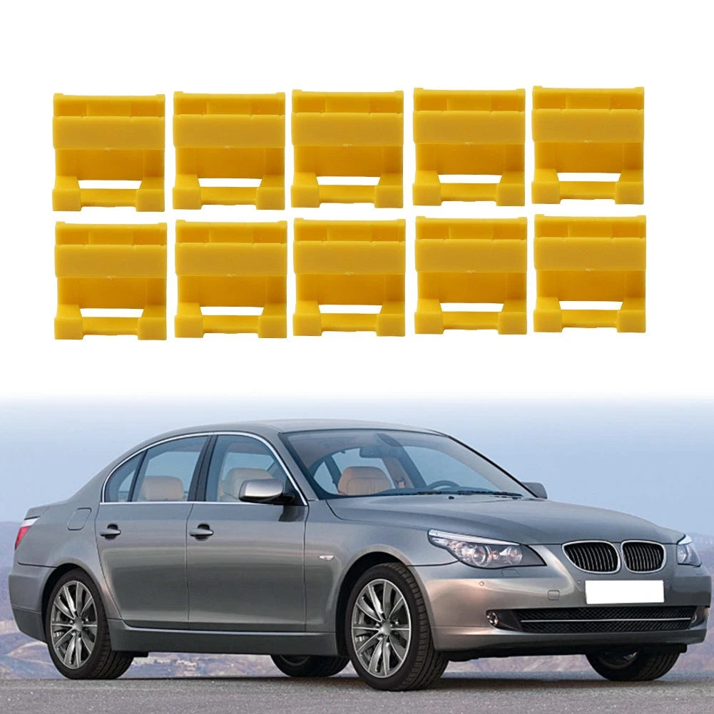 10Pcs Sill Side Skirt Rocker Panel Trim Clips for BMW E60 E61 E92 E93