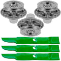 Deck Spindle and Blade Replacement for John Deere X700 X720 (60 in) (2010–2024)