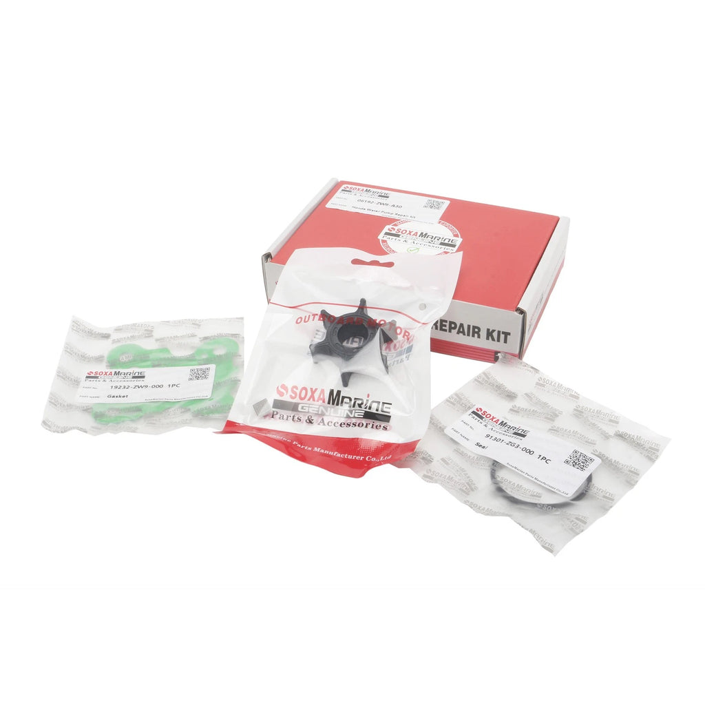 Water Pump Repair Service Impeller Kit for Honda Marine 8-20 HP (06192-ZW9-A30)