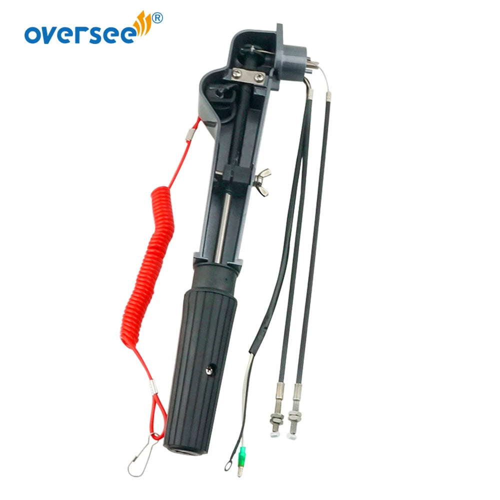 Steering Handle Assembly for Yamaha Outboard (63V-42111-01-4D, Parsun T15-01020001)