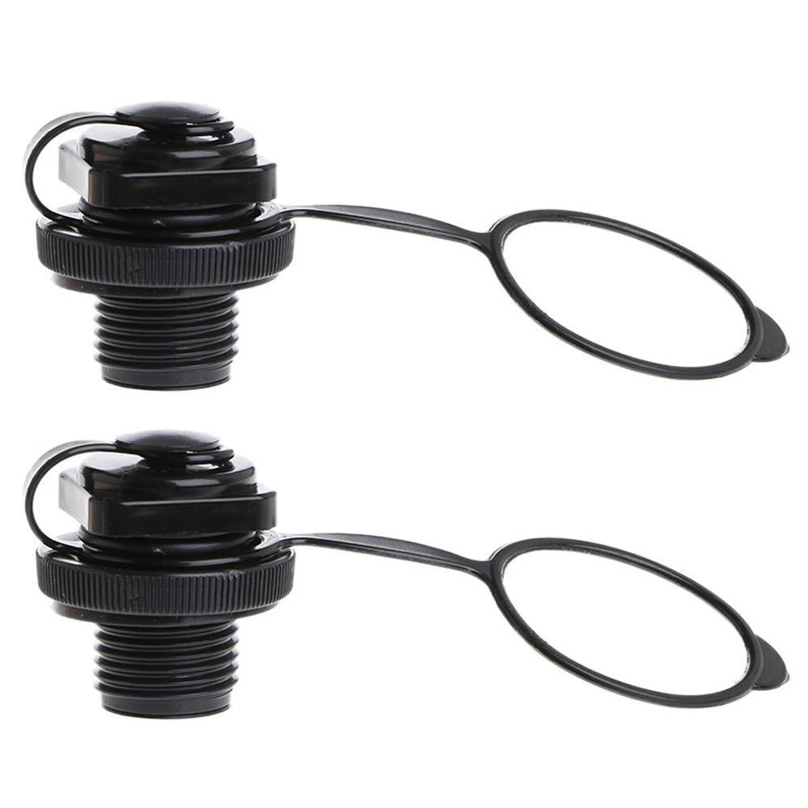 Air Valve Cap for Inflatable Boat (Black)