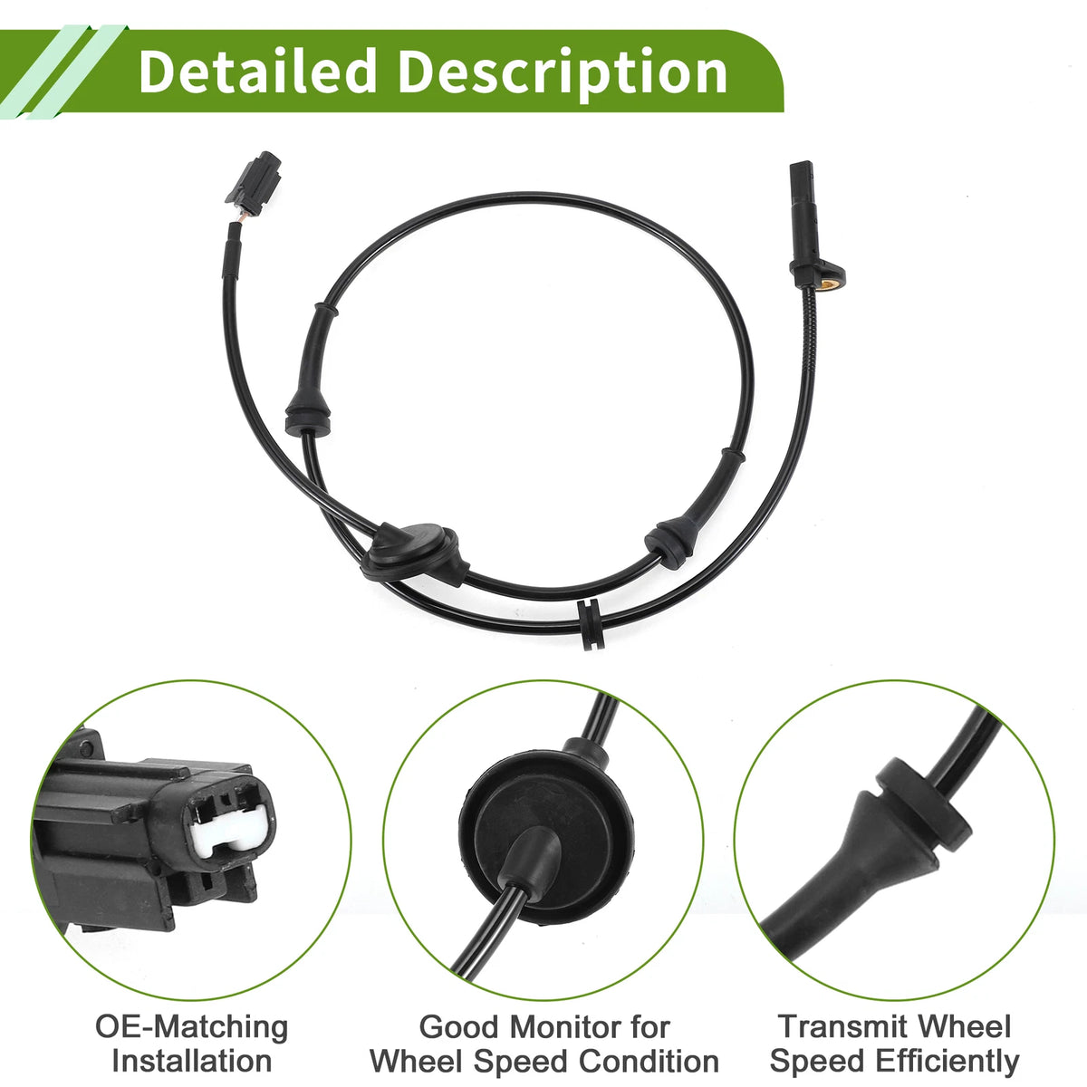 ABS Wheel Speed Sensor No. 47911CK000 for Nissan Quest (1993–2002)
