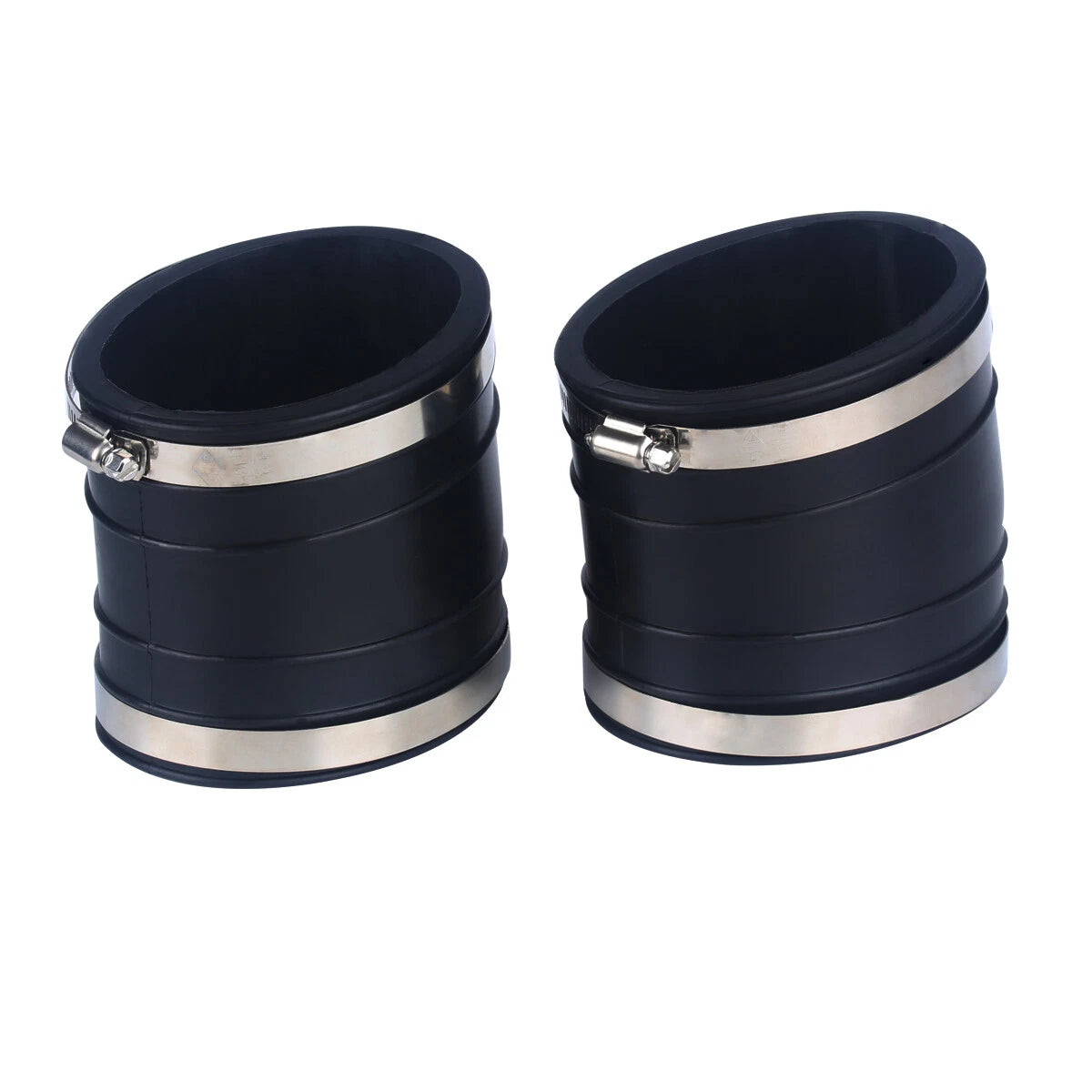2X Exhaust Bellows Lower 4" for Mercruiser V6 & V8 (32-14358T, 18-2746, 9-72811)